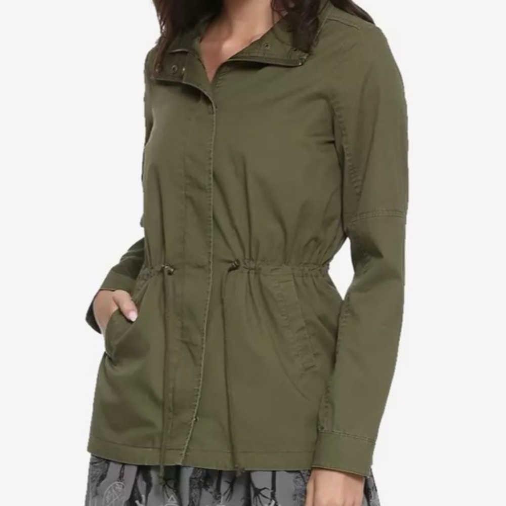 Supernatural Dad’s Journal Green Cargo Jacket By Hot Topic Join The Hunt Size L